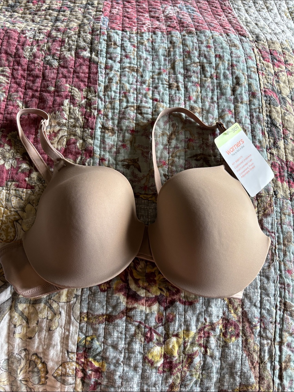 Warners 36b nude bra